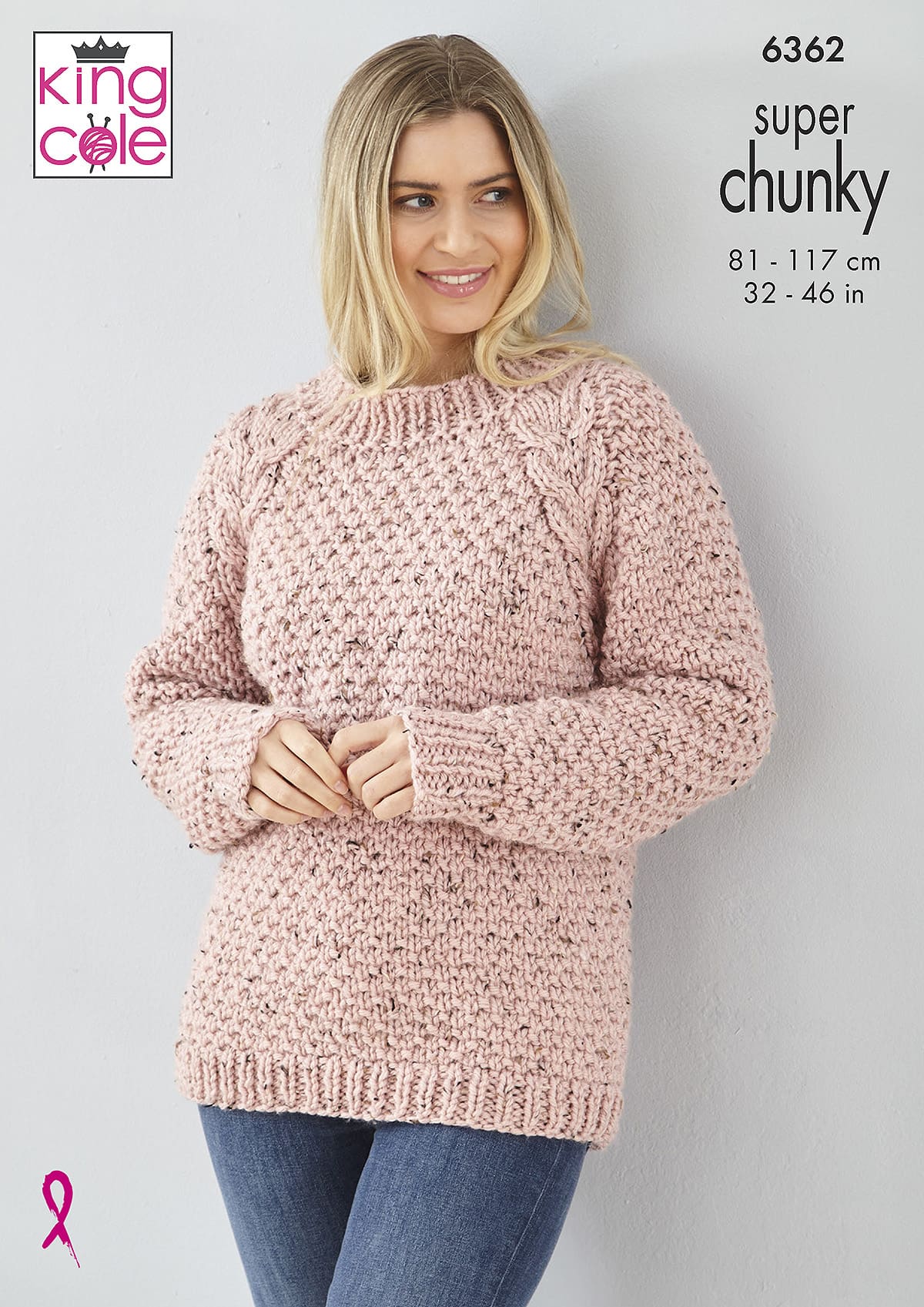 king-cole-6362-strickanleitung-pullover-cardigan-chunky image 1