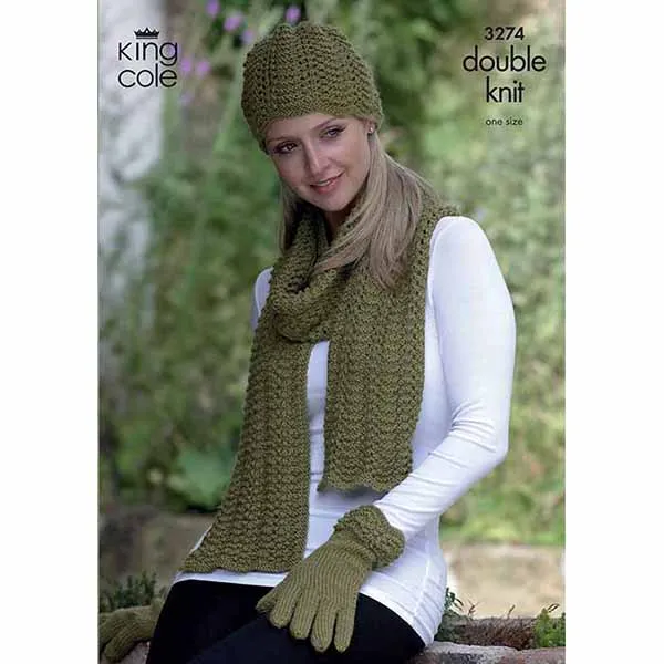king-cole-patterns-3274-strickanleitung-m-tzen-baby-alpaca-dk image 1