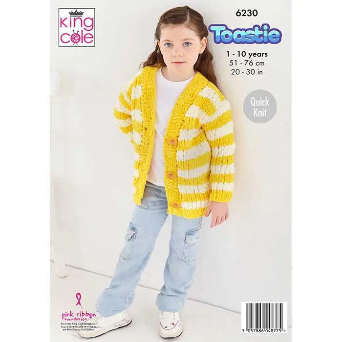 king-cole-6230-cardigan-hoodie-strickanleitung-toastie image 2