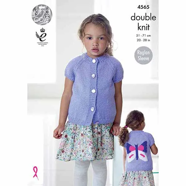 king-cole-4565-strickanleitung-cardigans-pricewise-dk image 1