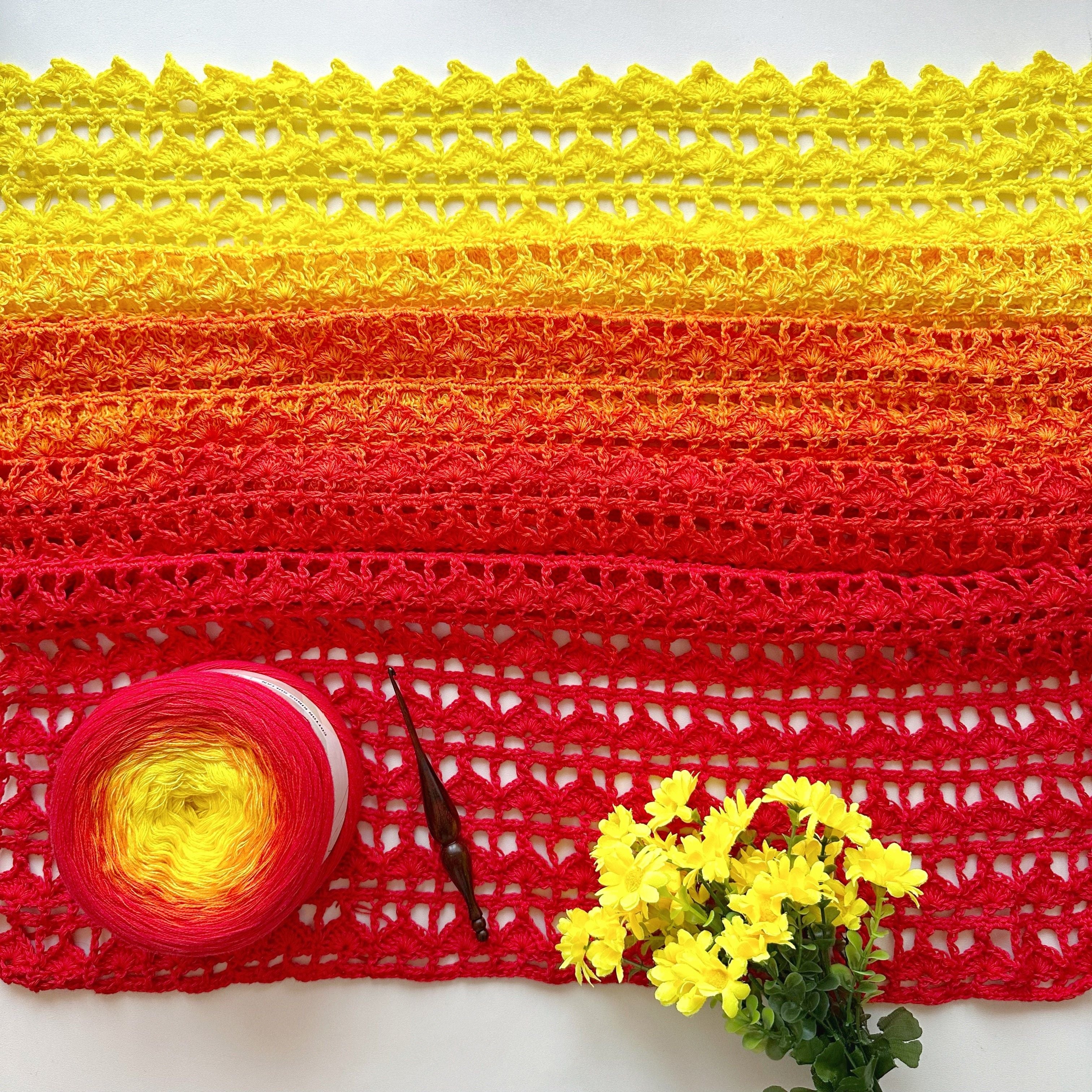 hobbii-velca-tuch-strickanleitung-one-size-mit-flammenmuster image 5
