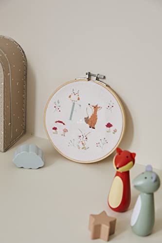 dmc-kreuzstich-set-waldfreunde-monogramm-kinderzimmer image 8