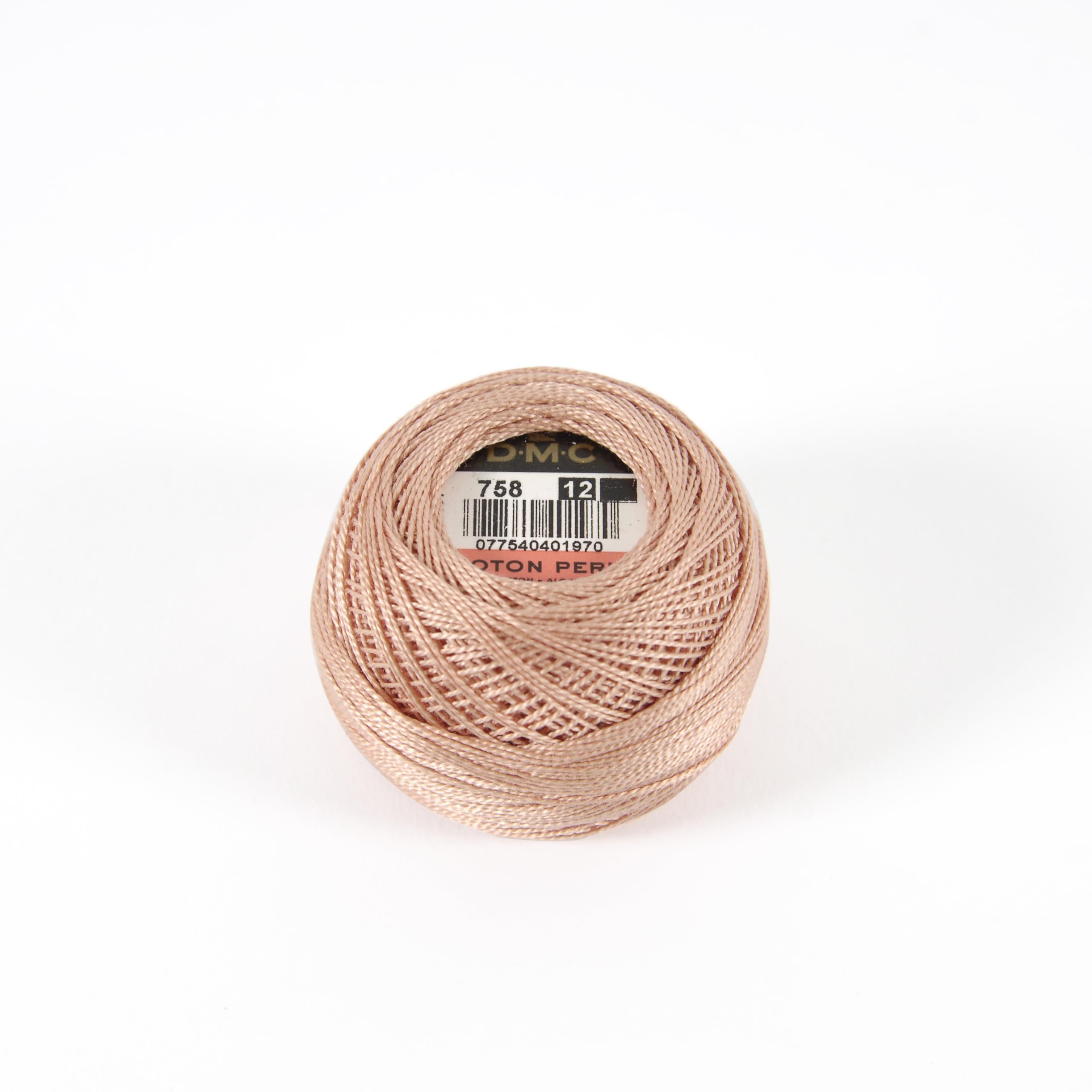 dmc-coton-perl-stickgarn-818-babyrosa-140m-unteilbar image 2