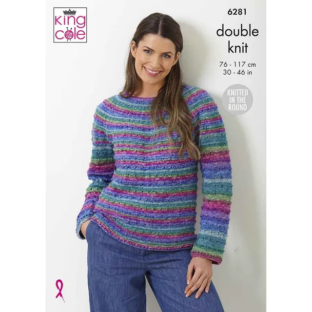 king-cole-6281-pullover-rundgestrickt-strickanleitung-nahtlos image 1