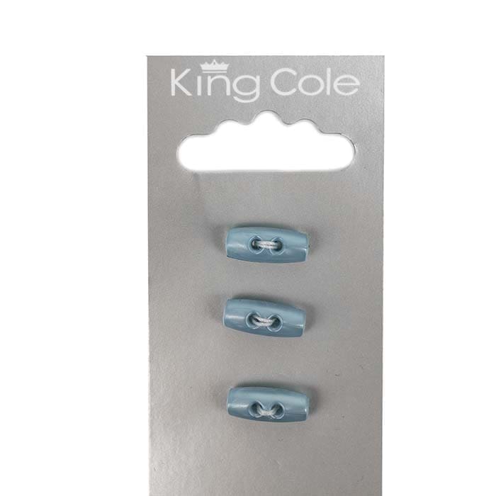 king-cole-haberdashery-toggles-knebelkn-pfe-blau image 1