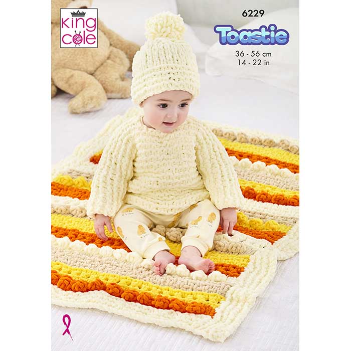 king-cole-6229-baby-set-strickanleitung-toastie image 1