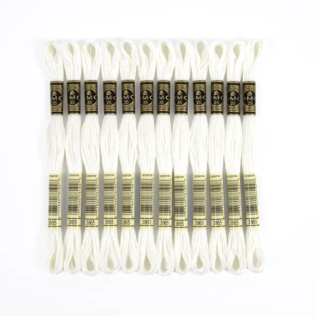 dmc-mouline-special-117mc-3865-stickgarn-ecru-8-m image 1