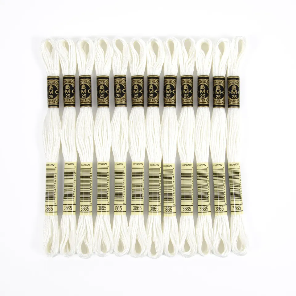 dmc-mouline-special-117mc-3865-stickgarn-ecru-8-m image 1