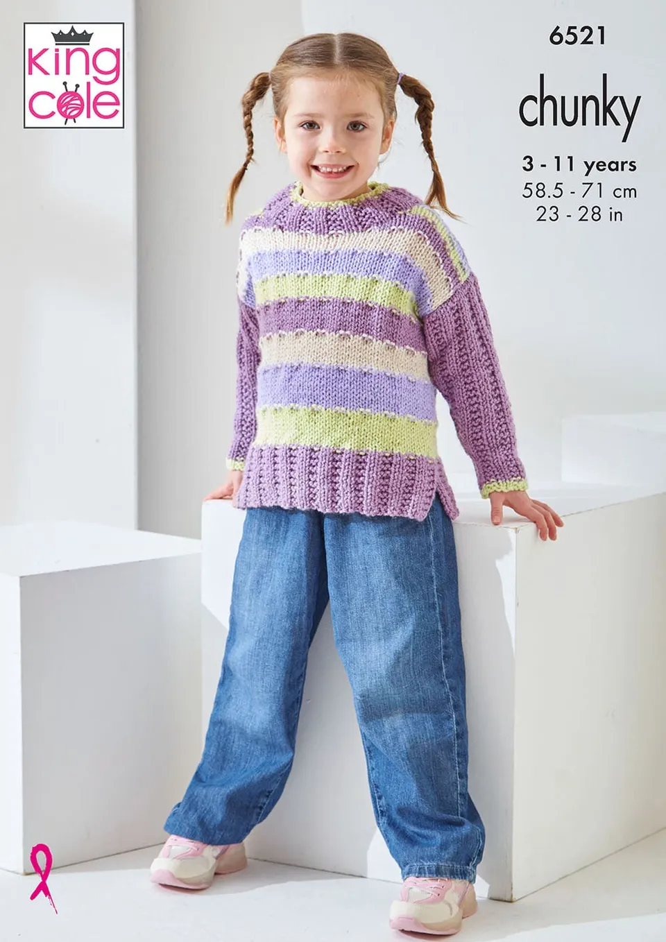 king-cole-patterns-baby-pullover-p6521-strickanleitung-chunky image 1