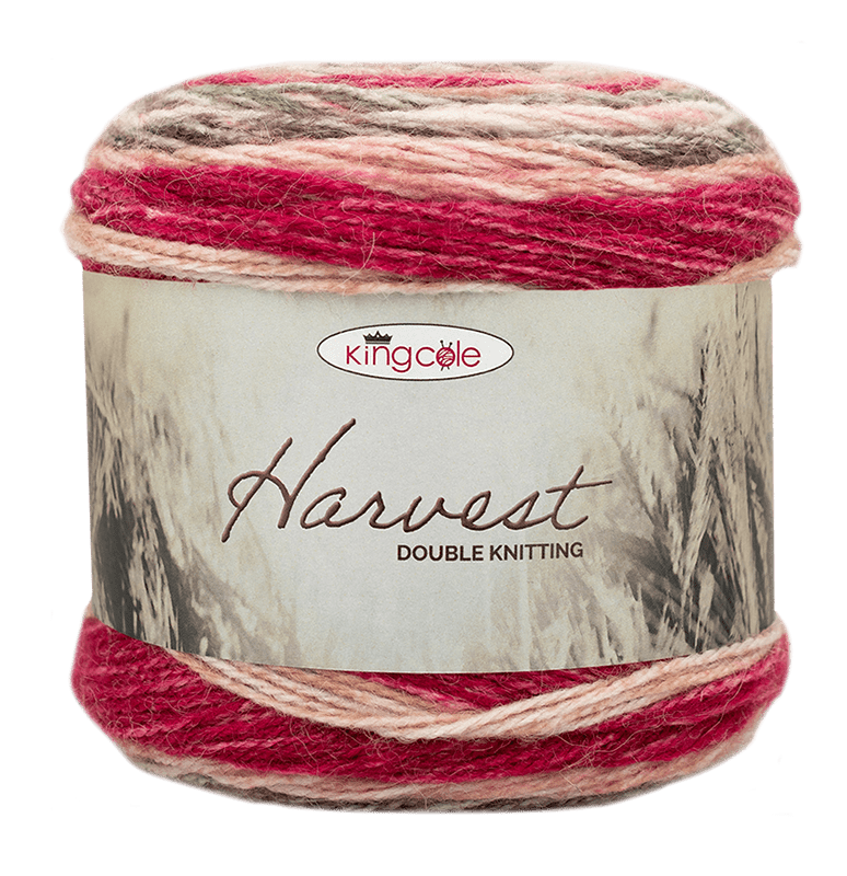 king-cole-harvest-dk-streifengarn-alpaka-bunt-gestreift image 1