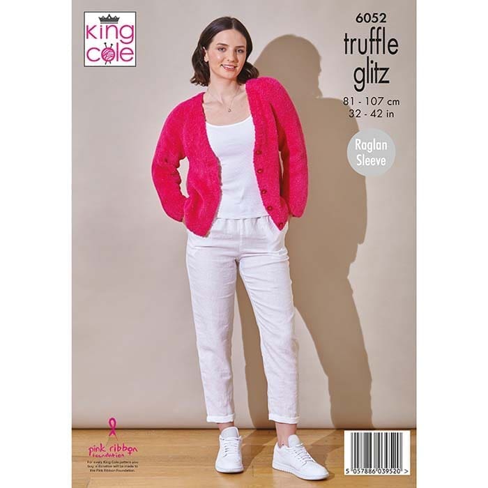 king-cole-patterns-6052-top-strickanleitung-truffle-glitz image 2