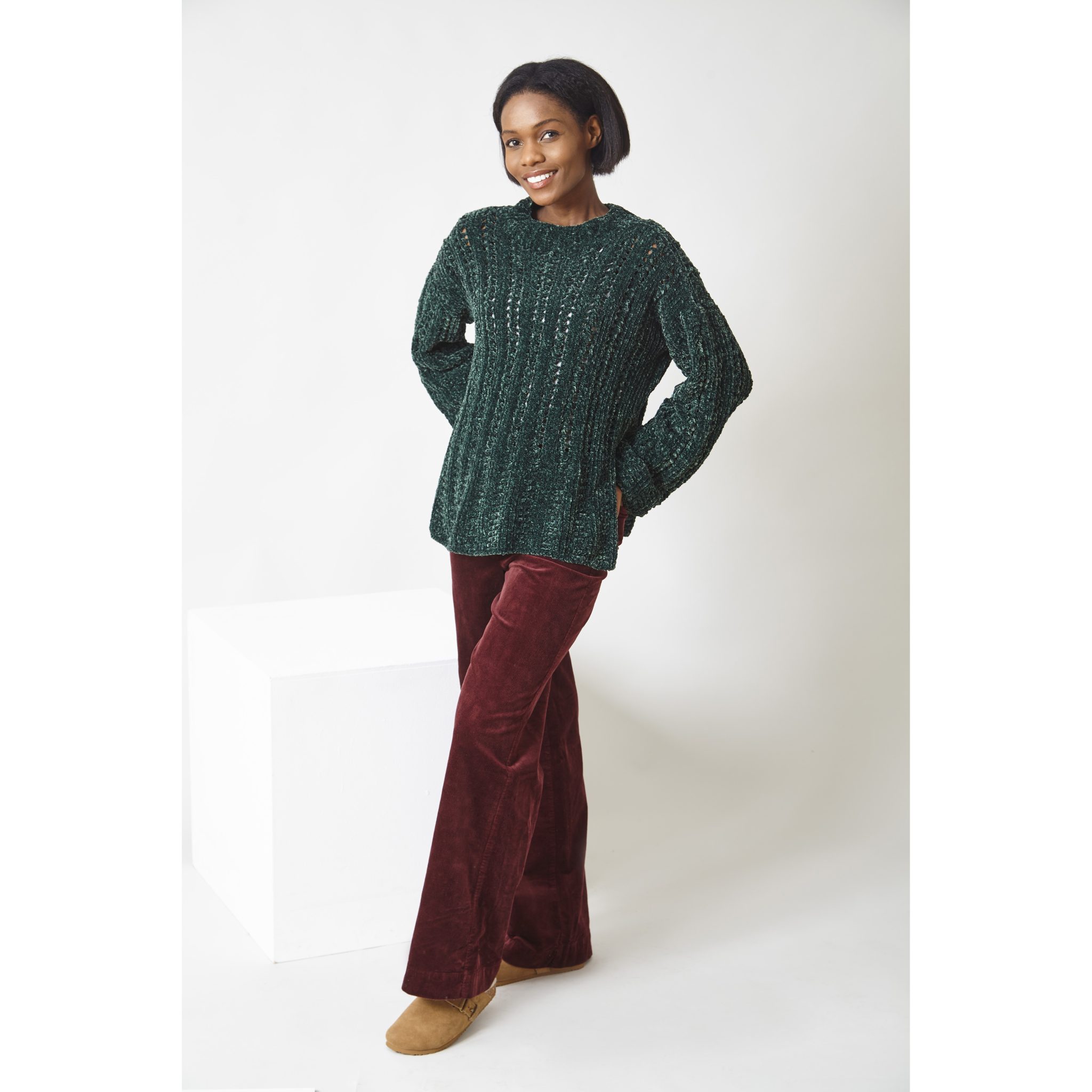king-cole-patterns-6314-strickanleitung-pullover-cardigan-yummy-tweed image 1