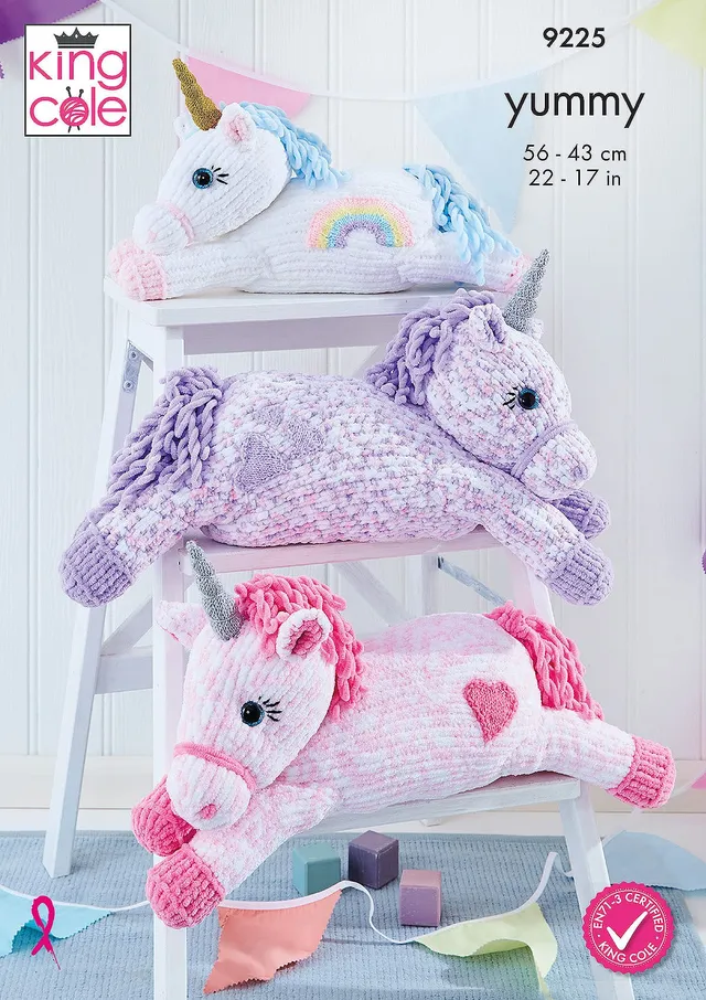 king-cole-patterns-9225-strickanleitung-einh-rner-yummy image 1