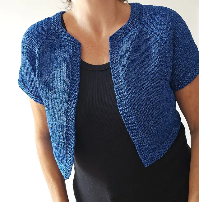 hobbii-anleitungen-glitter-bolero-small-strickanleitung-top-down image 1
