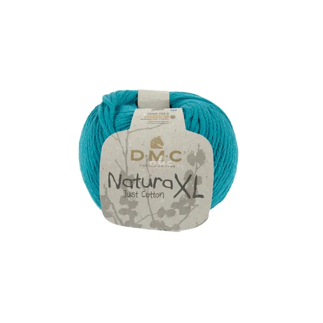 dmc-natura-just-cotton-xl-baumwollgarn-100-g-t-rkis image 1