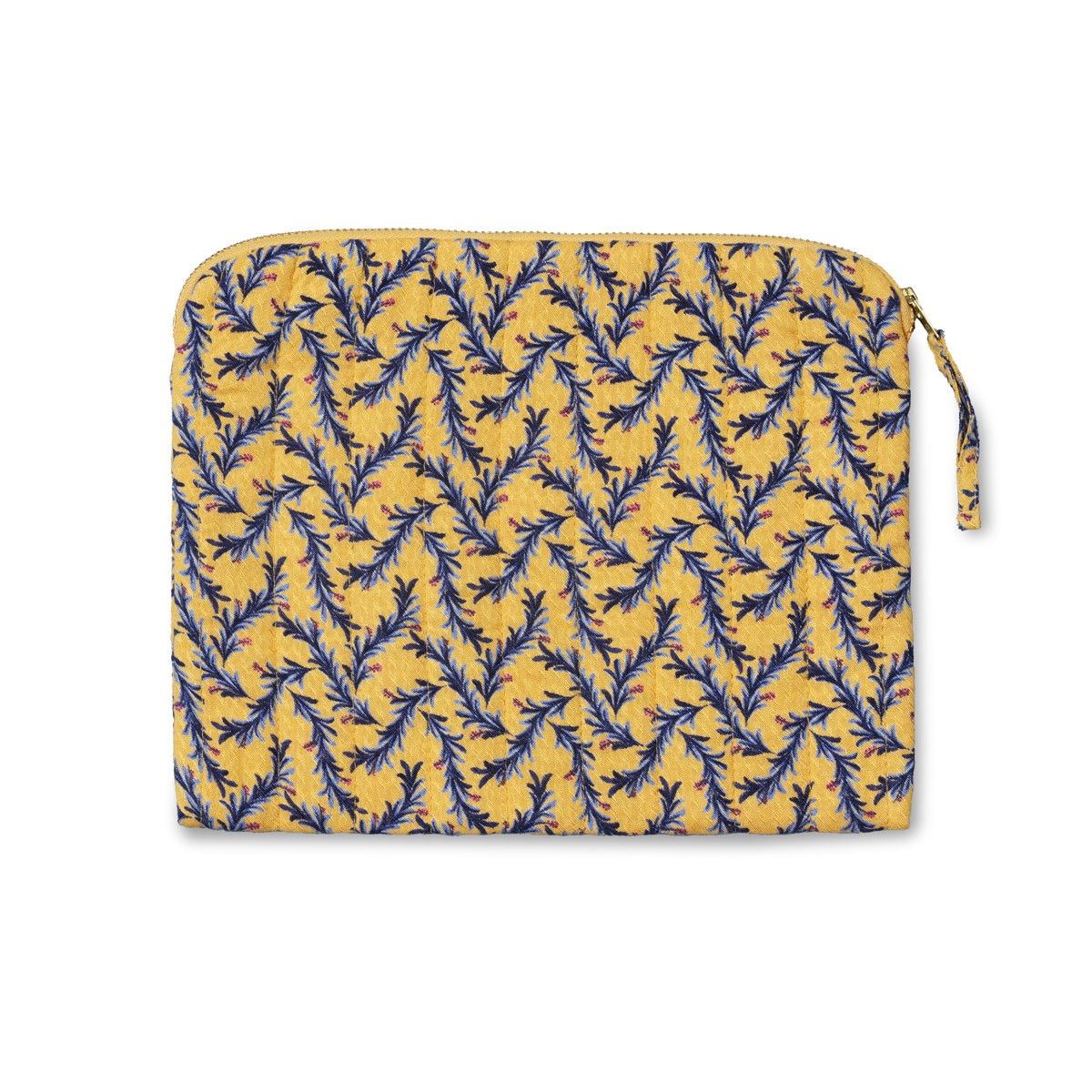 hobbii-organizer-mittelgro-gequiltet-tasche-yellow-blue-flower image 4