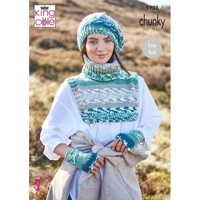 king-cole-5908-accessoires-strickanleitung-nordic-chunky image 1