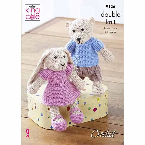 king-cole-9126-amigurumi-b-r-hase-h-kelanleitung-cottonsoft-dk image 1