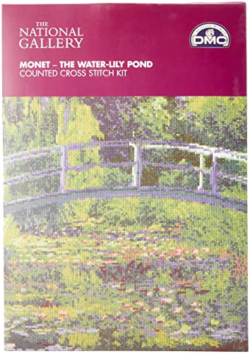 dmc-monet-teich-mit-wasserlilien-kreuzstich-set-30cm image 5