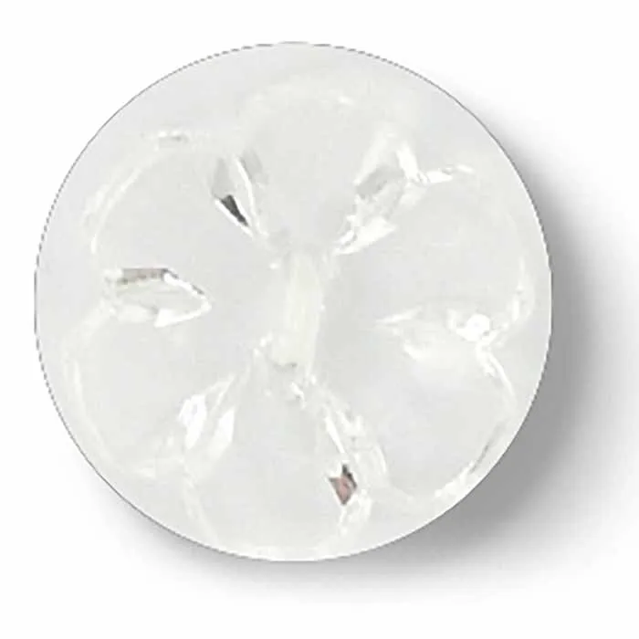 king-cole-haberdashery-blumen-knopf-transparent-15mm image 1
