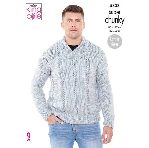king-cole-5838-big-value-super-chunky-pullover-anleitung image 1