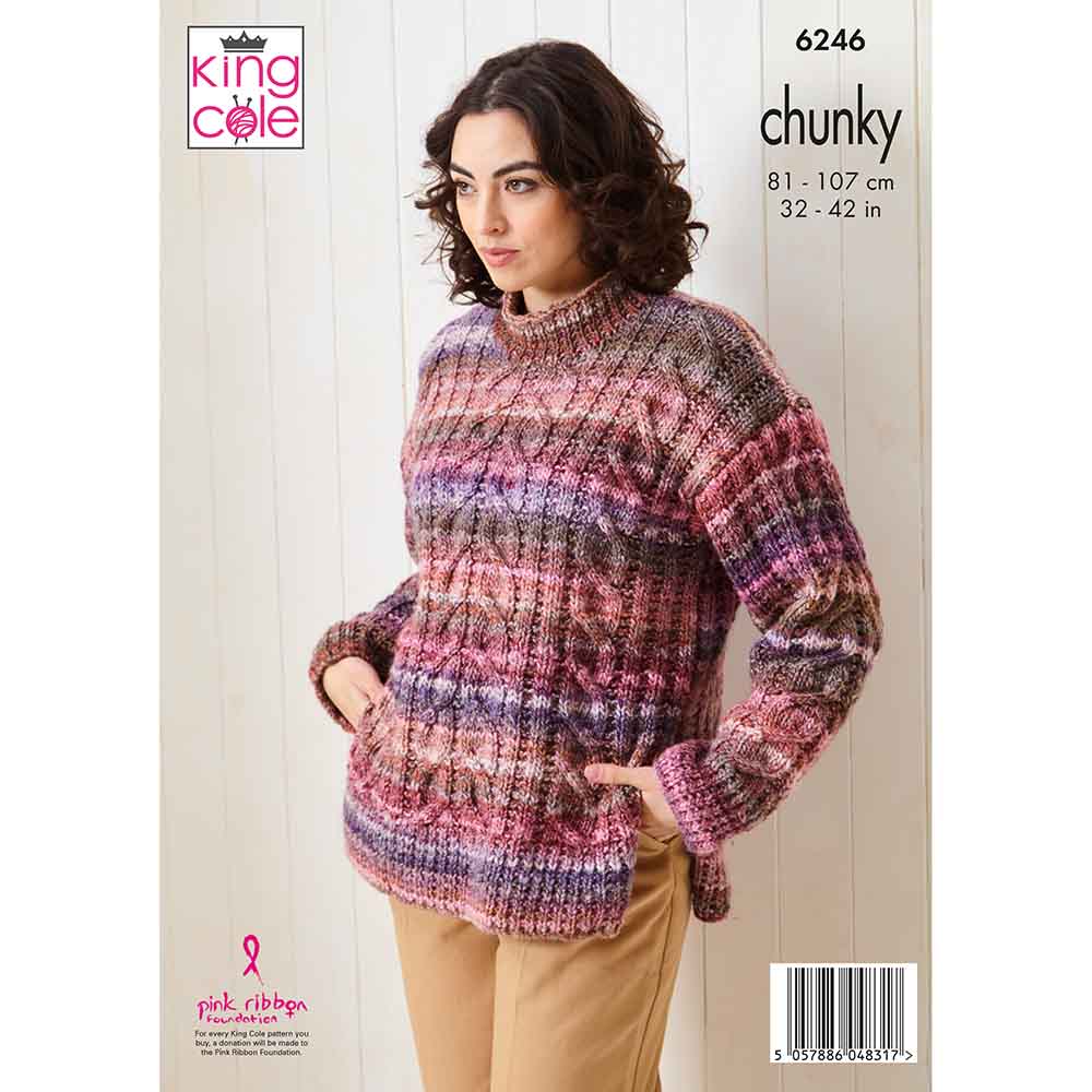 king-cole-6246-strickanleitung-pullover-und-cardigan image 2
