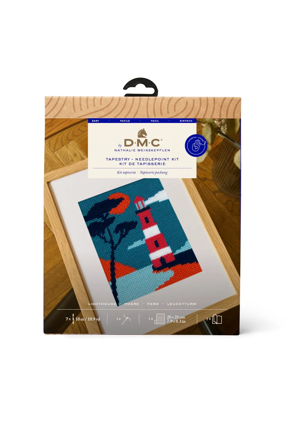 dmc-gobelinset-leuchtturm-einfach-nachtmotiv image 1