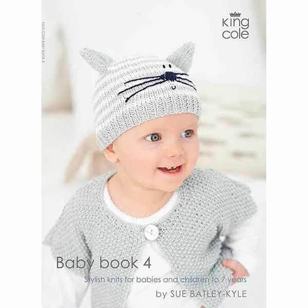 king-cole-baby-book-4-strickbuch-baby-anleitungen image 1