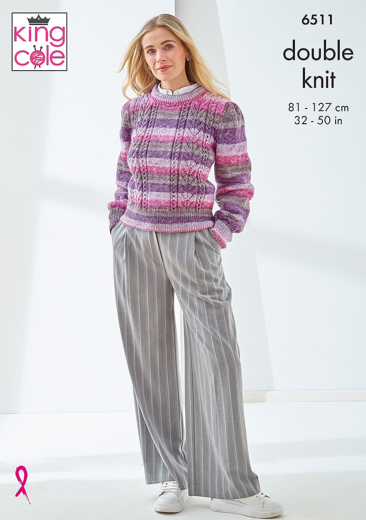 king-cole-patterns-6511-strickanleitung-cardigan-pullover-bramble-dk image 1