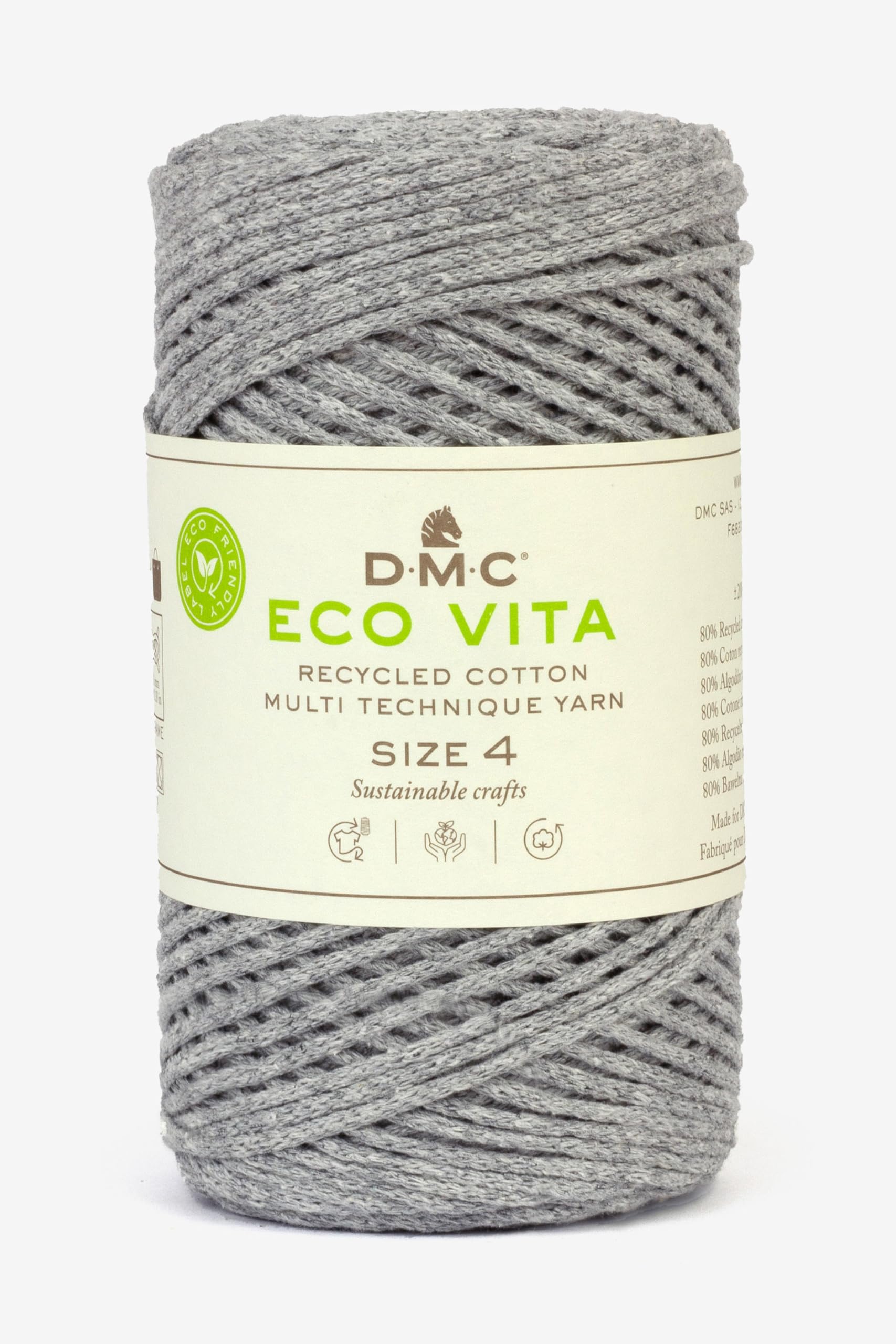 dmc-eco-vita-4-textilgarn-gelb-250-g-200-m-recycelt image 7