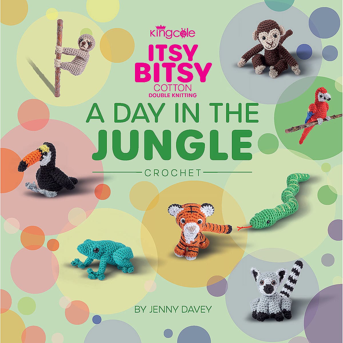 king-cole-itsy-bitsy-book-two-dschungel-tier-anleitung image 1