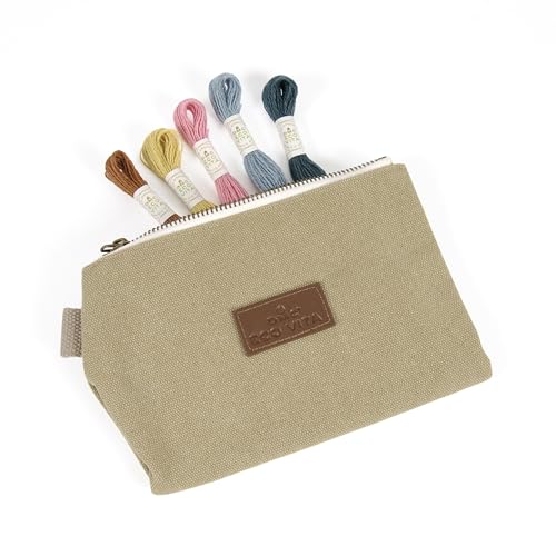 dmc-eco-vita-projekttasche-project-pouch-khaki image 5