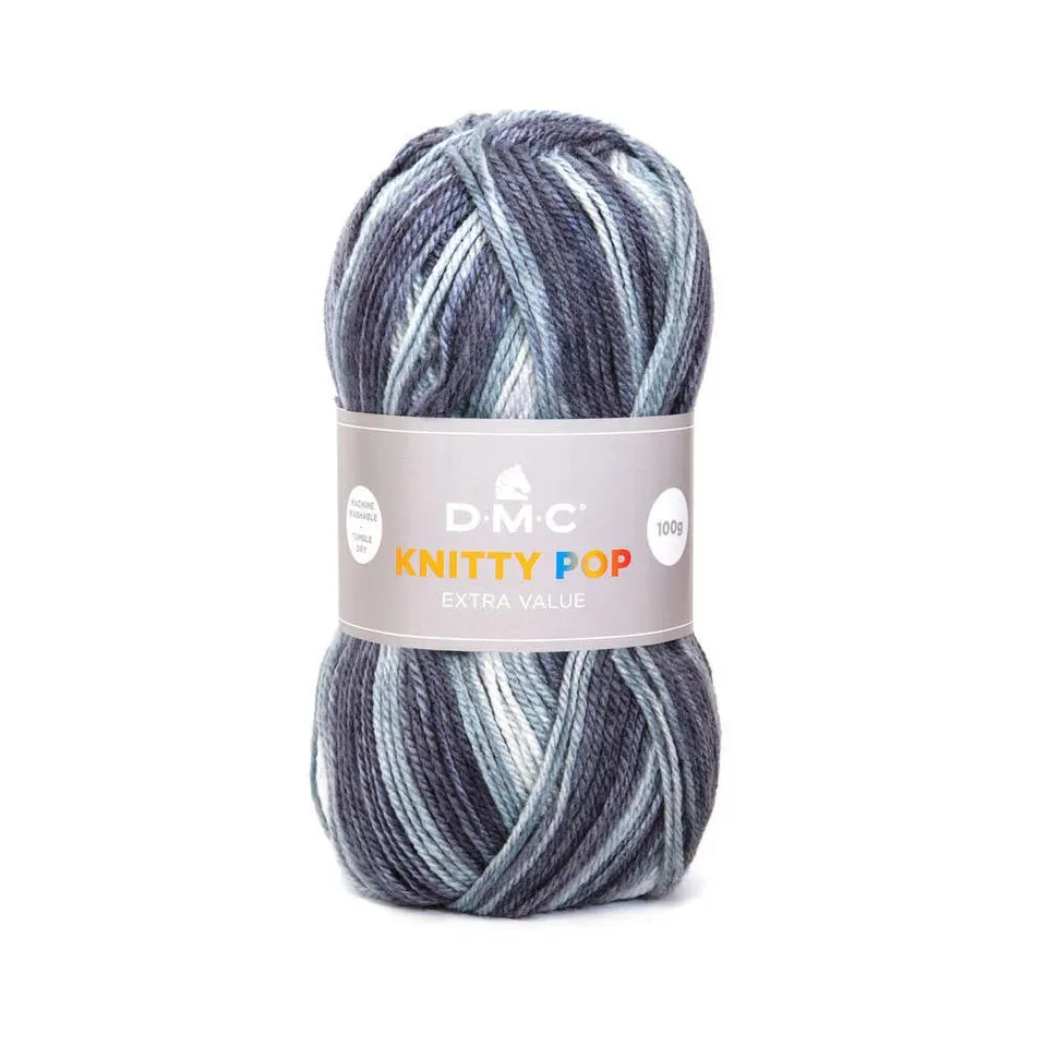 dmc-knitty-pop-acrylgarn-strickgarn-bunt-mehrfarbig image 1