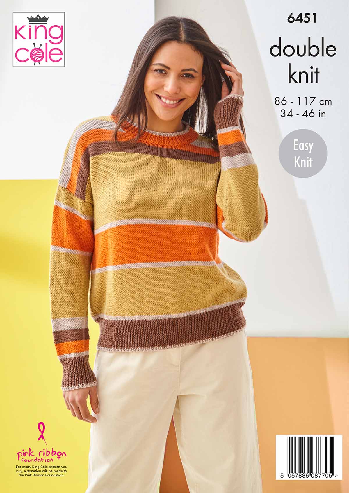king-cole-patterns-6451-strickanleitung-pullover-orchard-dk image 2
