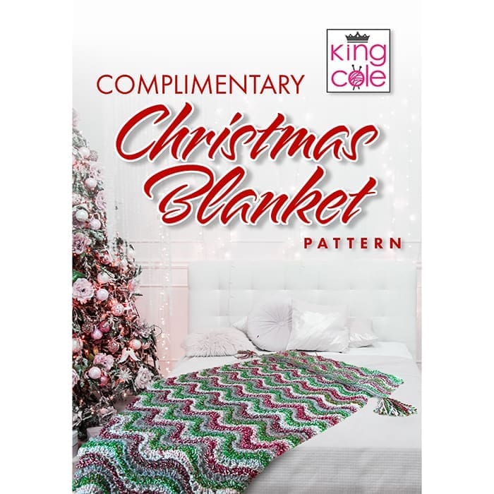 king-cole-patterns-ripple-deckenanleitung-super-chunky-weihnachten image 1