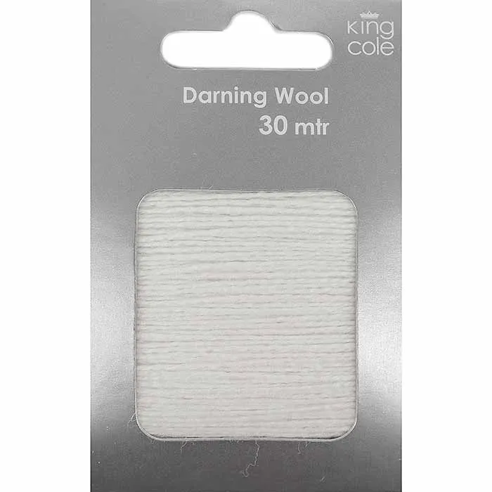 king-cole-haberdashery-stopfwolle-ecru-zum-ausbessern image 1