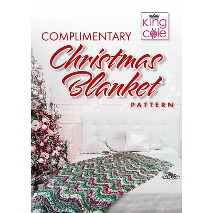 king-cole-patterns-ripple-deckenanleitung-super-chunky-weihnachten image 1