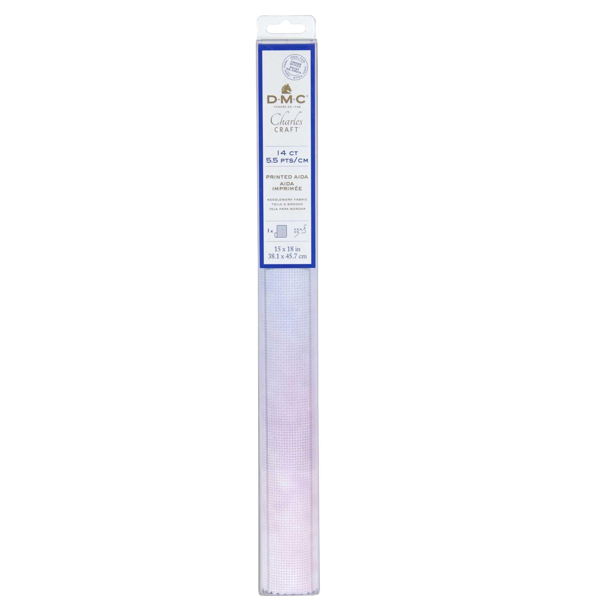 dmc-aida-14-ct-stickstoff-bedruckt-38x46-cm-3609 image 1