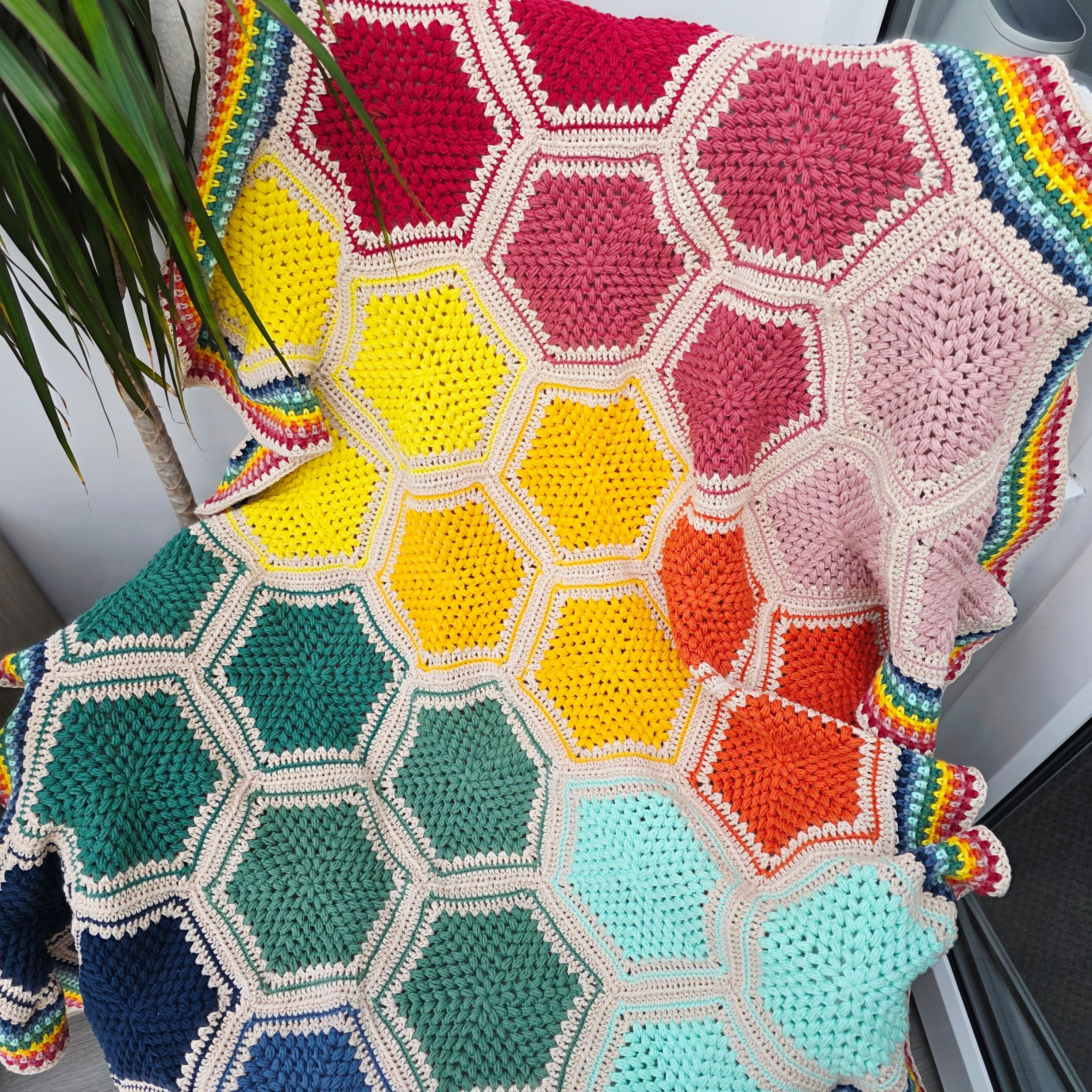hobbii-groovy-babydecke-h-kelanleitung-waben-103x139-cm image 2