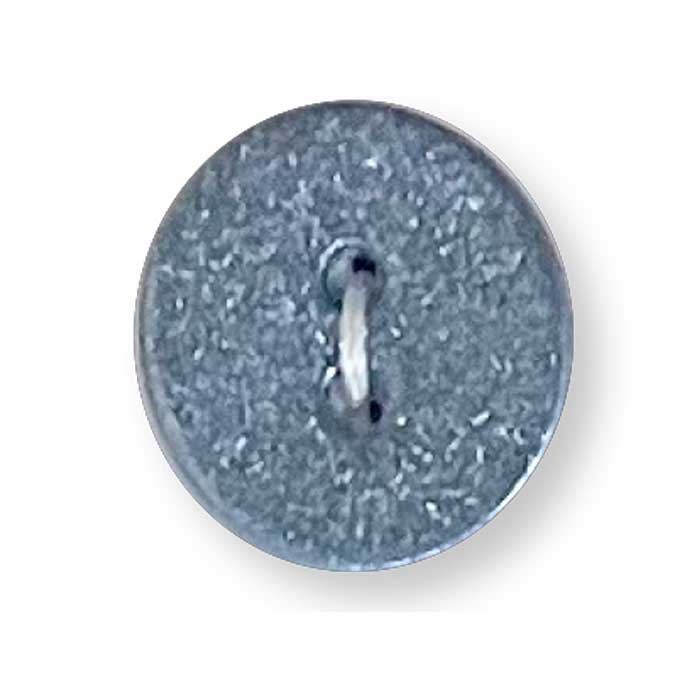king-cole-haberdashery-knopf-blau-40-ligne-glitzer-flach image 1