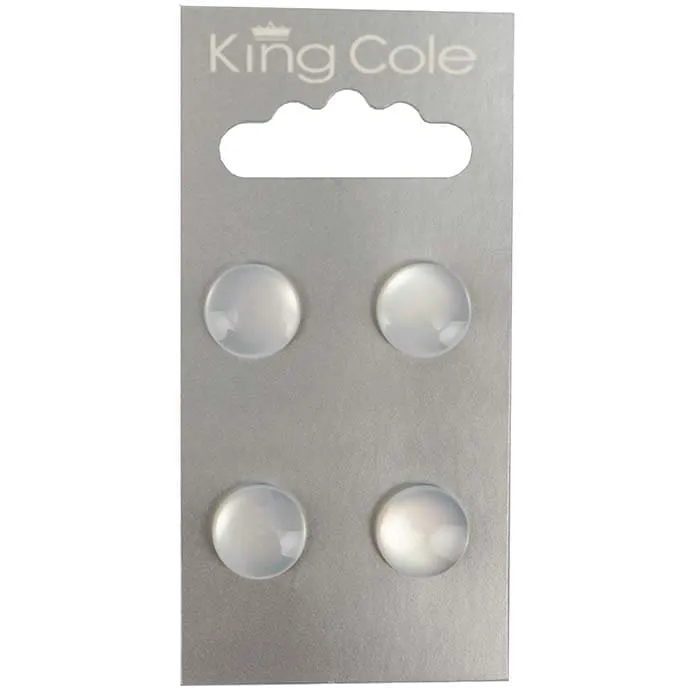 king-cole-haberdashery-runde-kn-pfe-transparent-mittel image 1