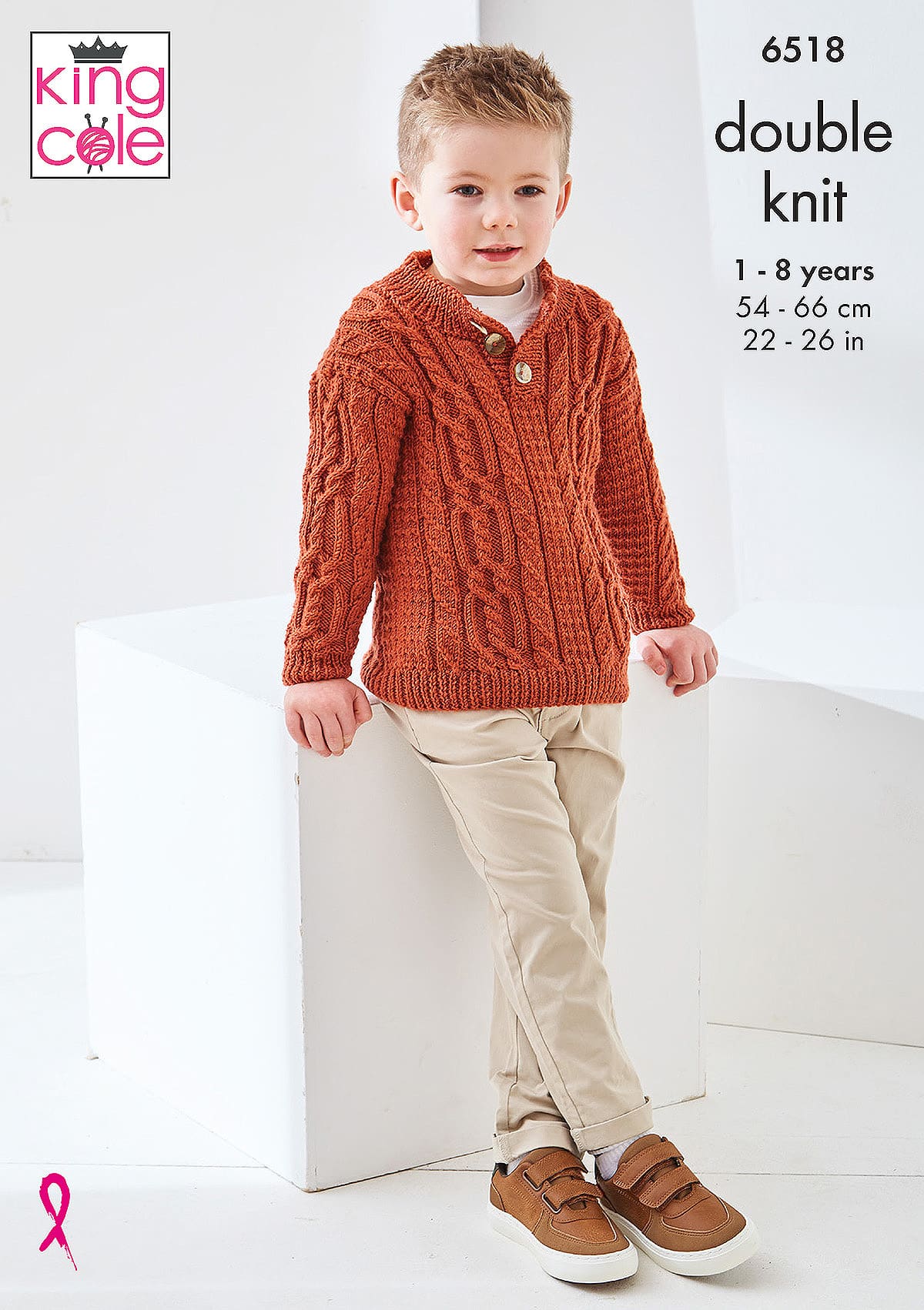 king-cole-6518-cherished-dk-jacke-pullover-strickanleitung image 1