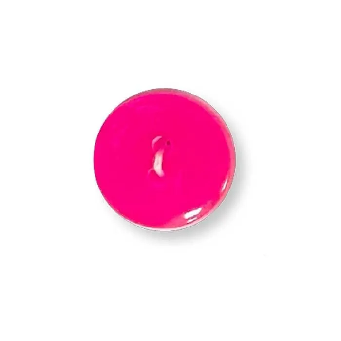 king-cole-haberdashery-knopf-neonpink-28-ligne-rund image 1