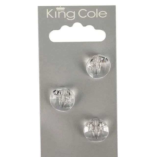 king-cole-haberdashery-domed-diamond-kn-pfe-klar-medium image 1