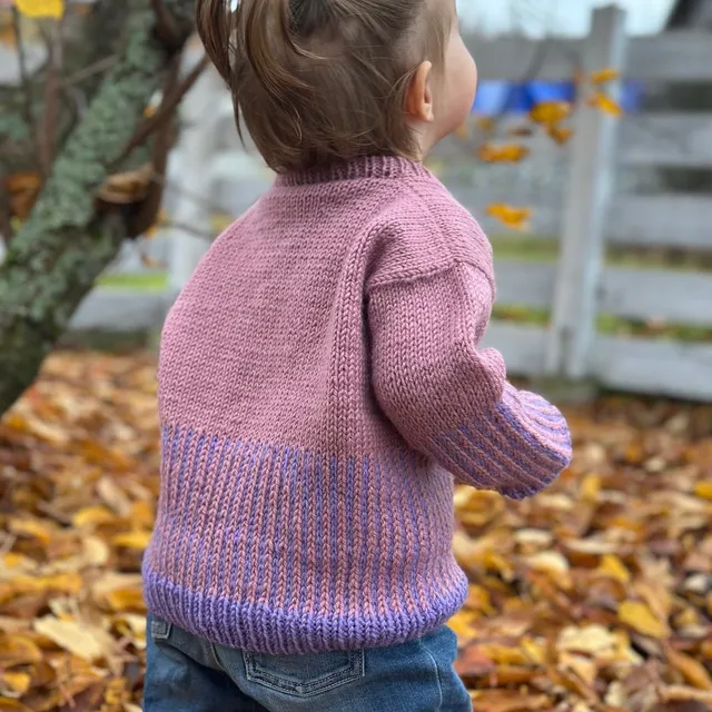 hobbii-easy-colour-mix-sweater-junior-pullover-strickanleitung-2-jahre image 1