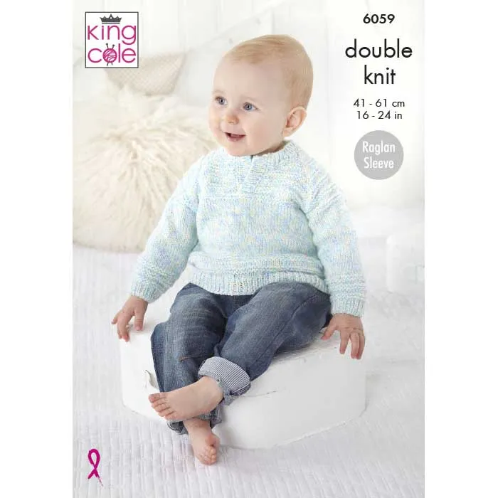 king-cole-6059-cardigans-pullover-strickanleitung-cloud-nine image 1