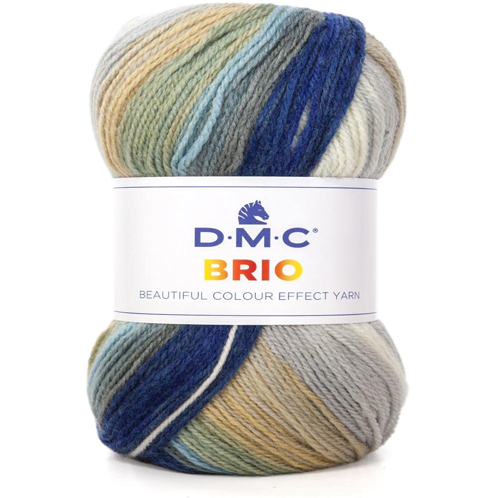 dmc-brio-strickwolle-100g-345m-bunt-acryl-woll-mix image 1
