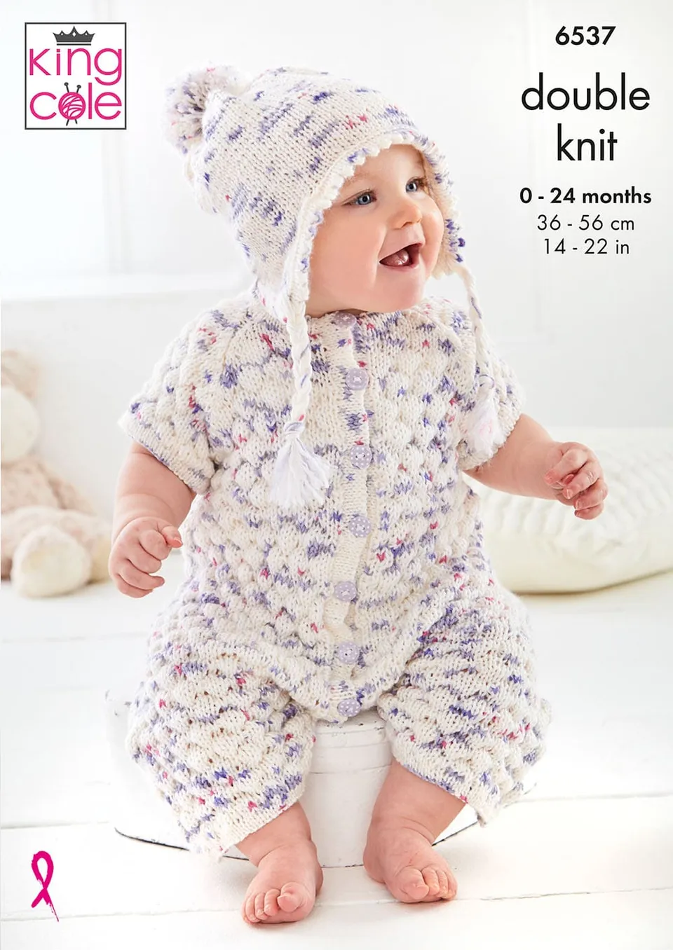king-cole-patterns-6537-strickanleitung-baby-set-dot-dot-dash-dk image 1