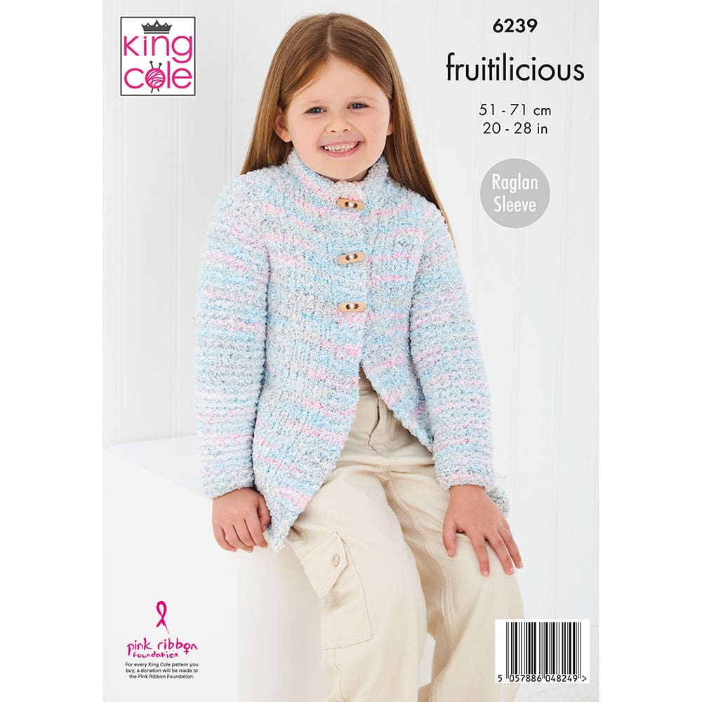 king-cole-6239-strickanleitung-jacke-pullover-fruitilicious image 2