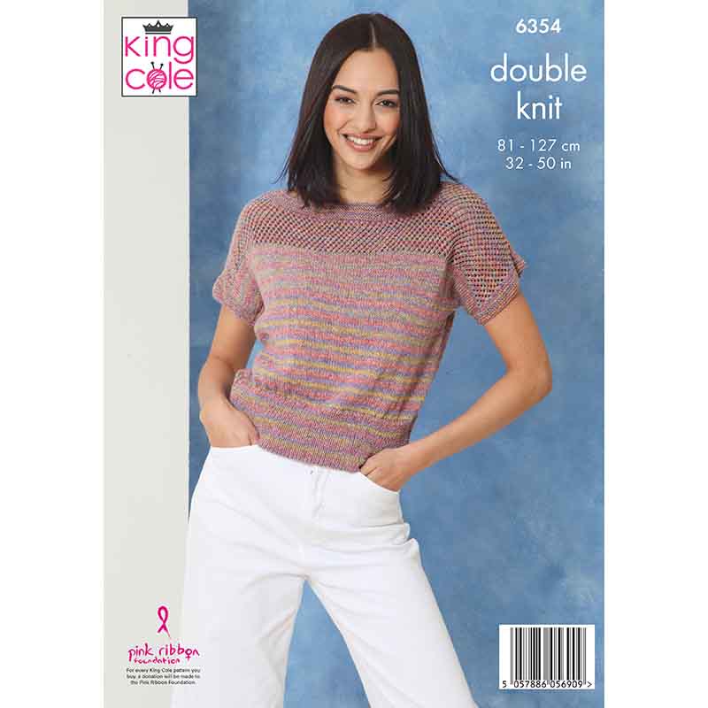 king-cole-6354-tops-strickanleitung-jamboree-dk image 2